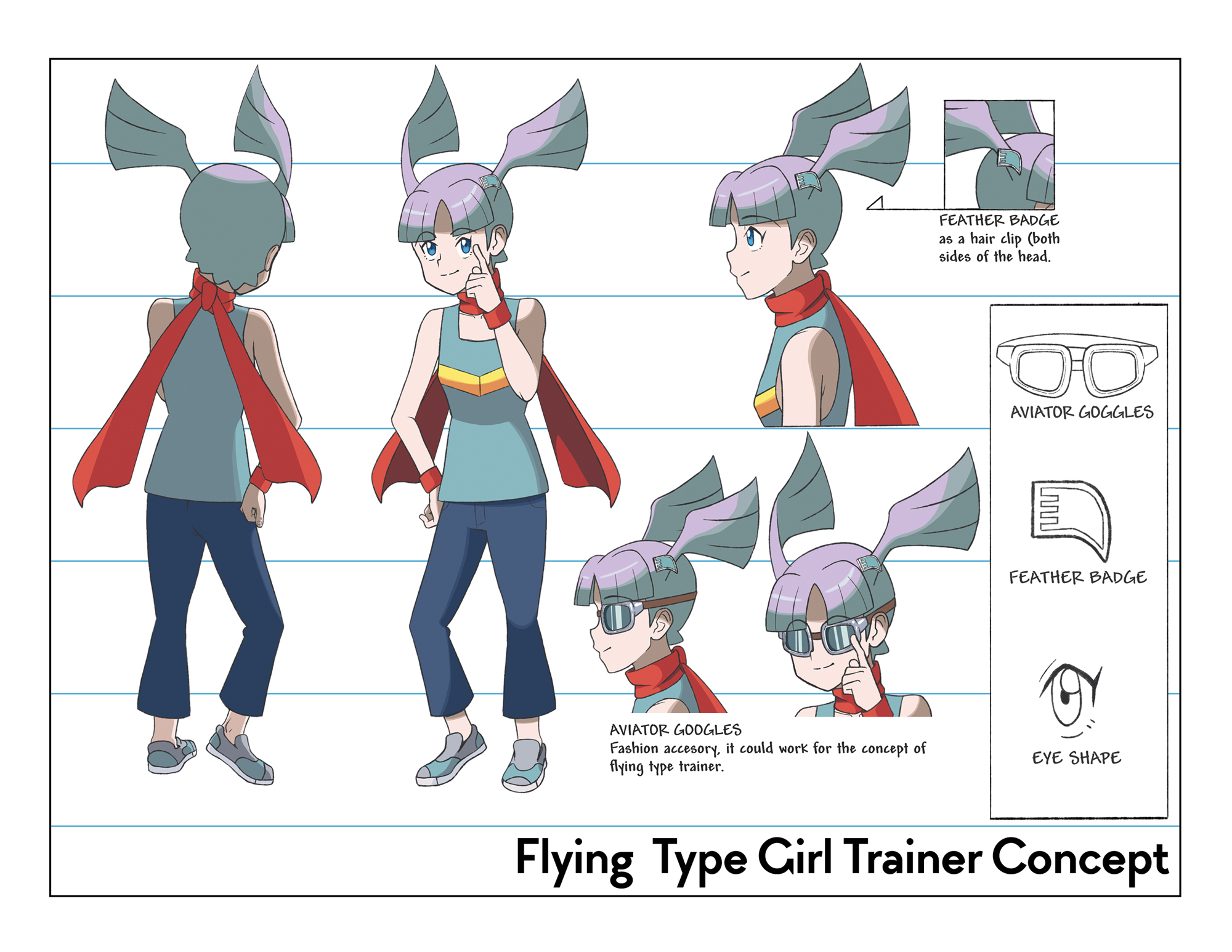 197 - Flying Type Girl Trainer Concept Character Sheet.jpg