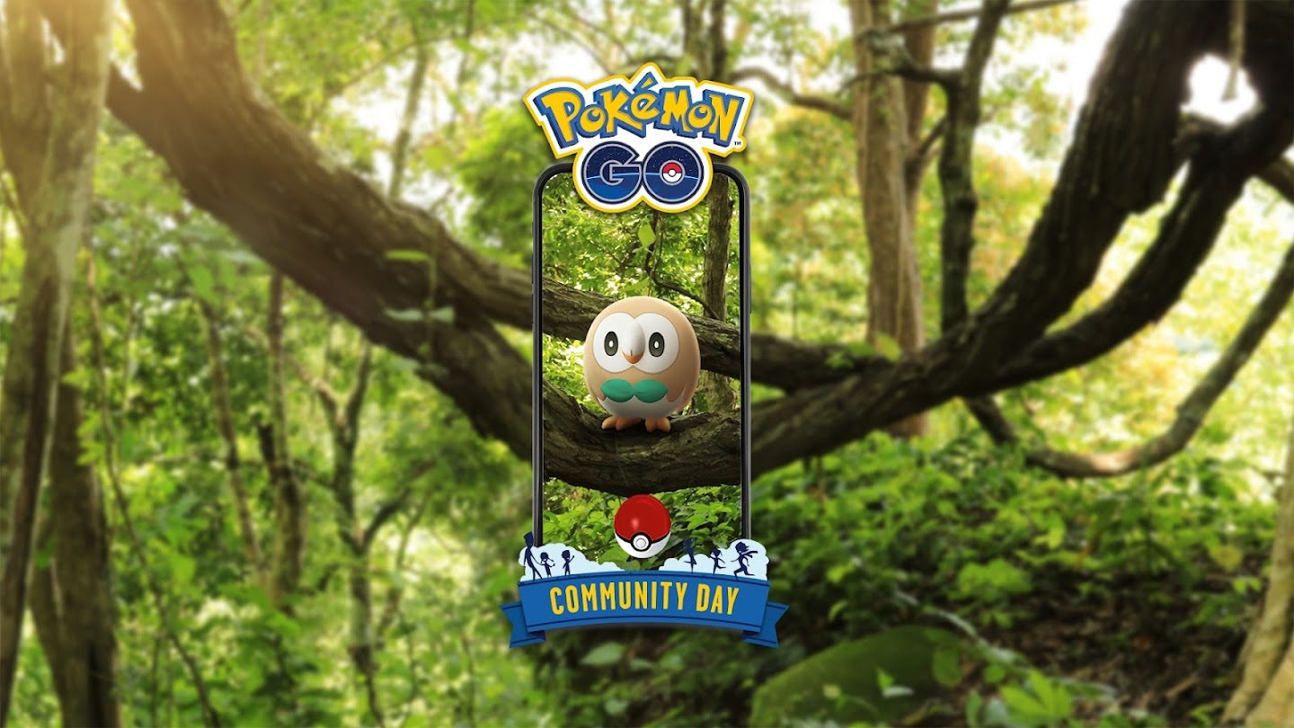 Pokémon GO Community Day - Rowlet
