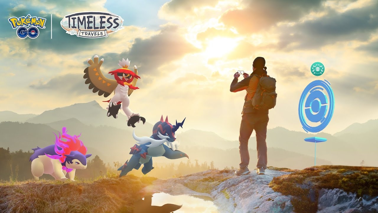 Pokémon GO - Timeless Travels season - Key art