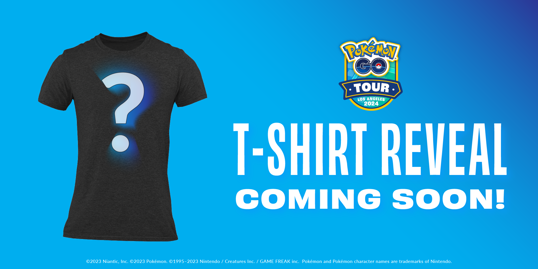Pokémon GO Tour Sinnoh T-Shirt Teaser