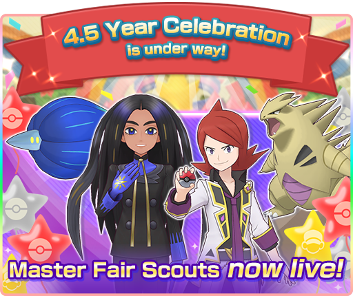 4.5 Year Celebration is under way! Master Fair Scouts now live!