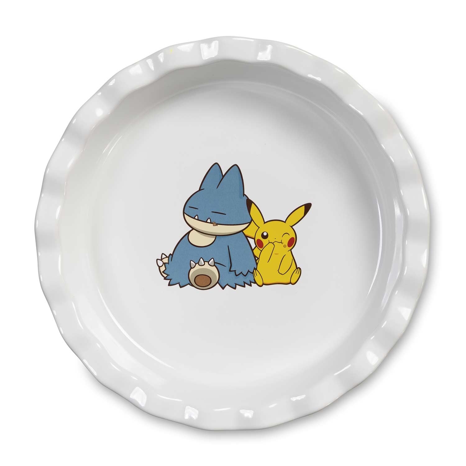 Munchlax and Pikachu pie dish