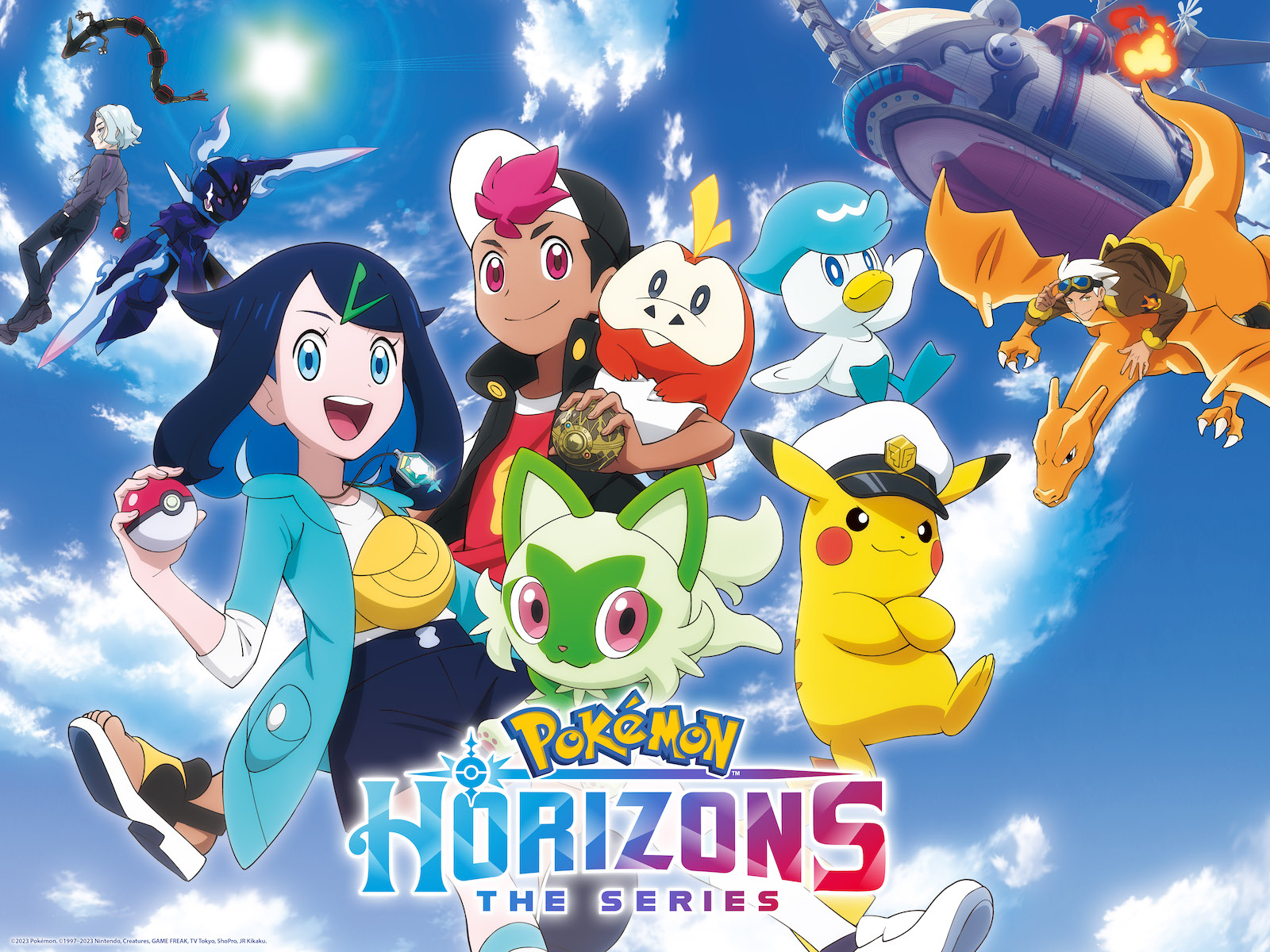 Pokémon Horizons: The Series - Promotional Art