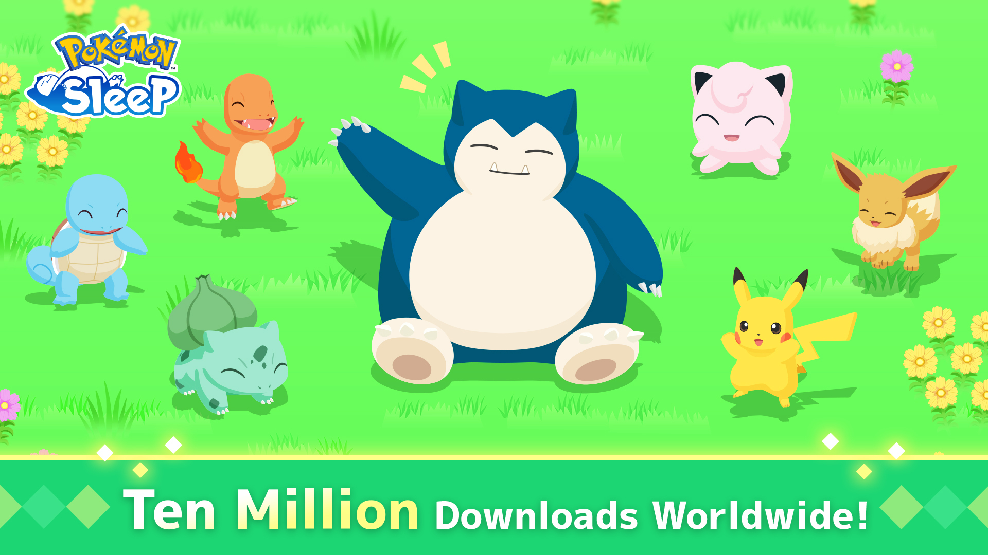 Pokémon Sleep reaches Ten Million Downloads Worldwide