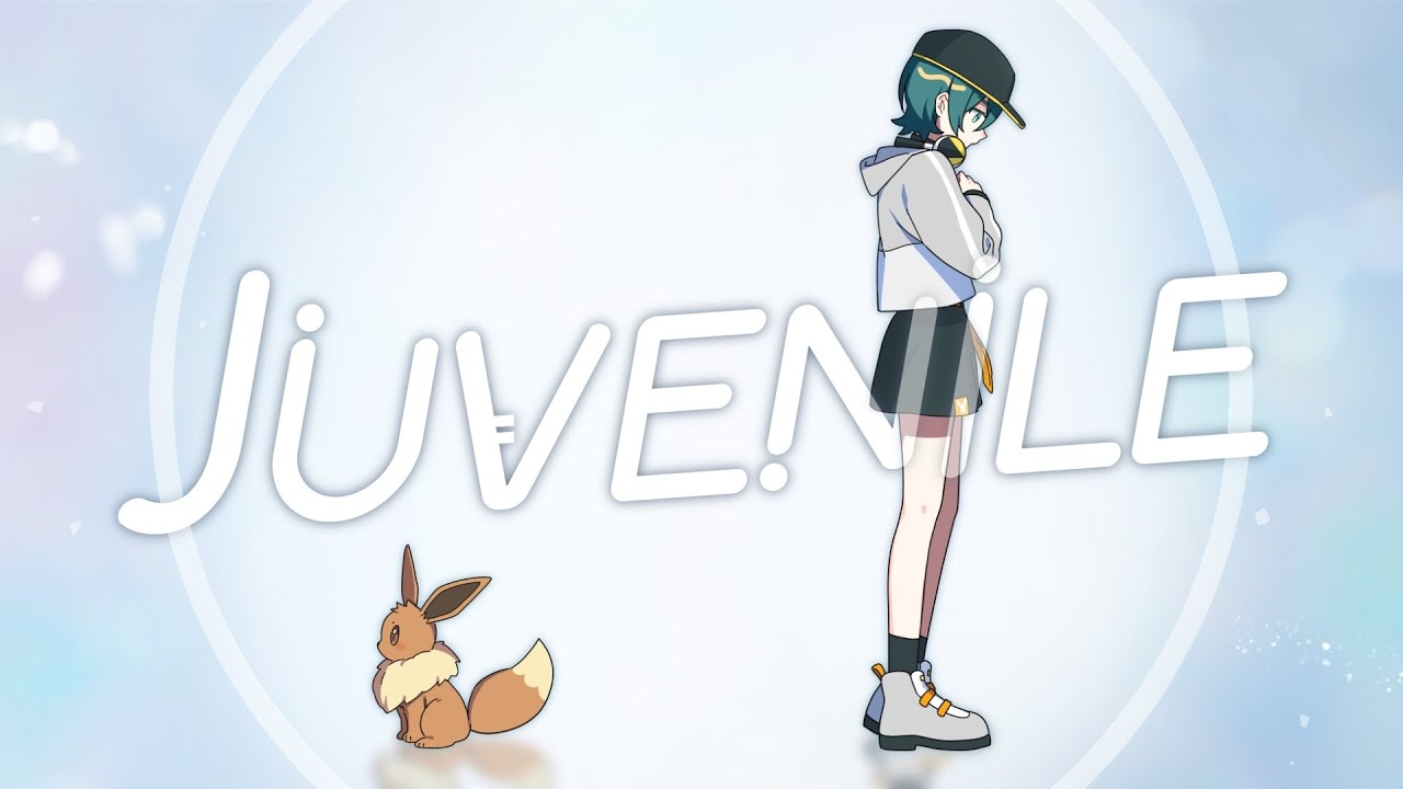 JUVENILE / 初音ミク feat. じん (JUVENILE / Hatsune Miku featuring Jin) - Key Art