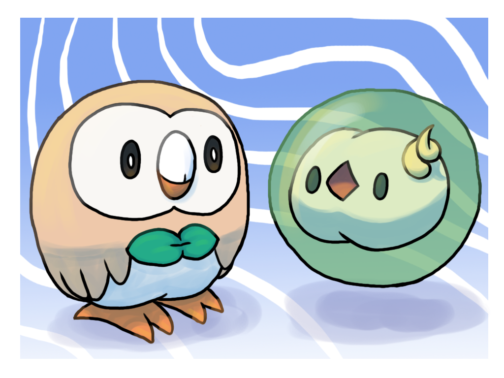 rowlet_and_solosis_by_pozem-da46jay.png