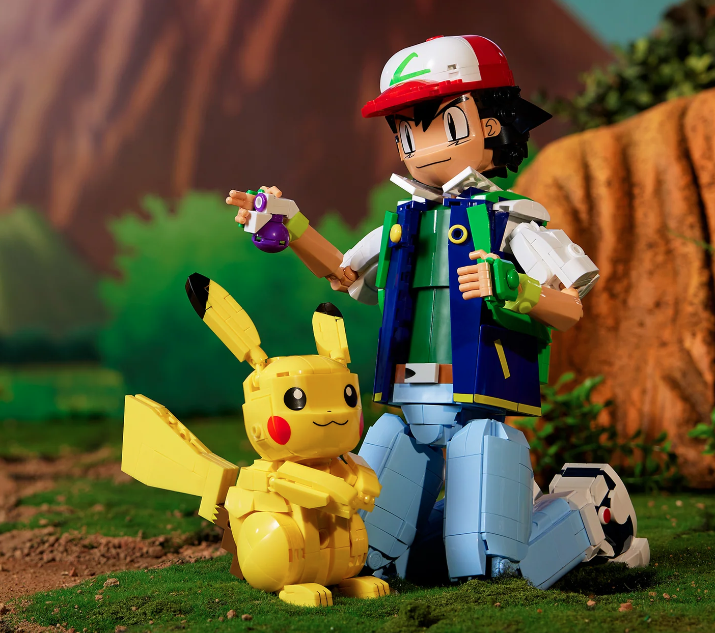 Pokémon Ash & Pikachu: Path to Victory Pikachu and Ash