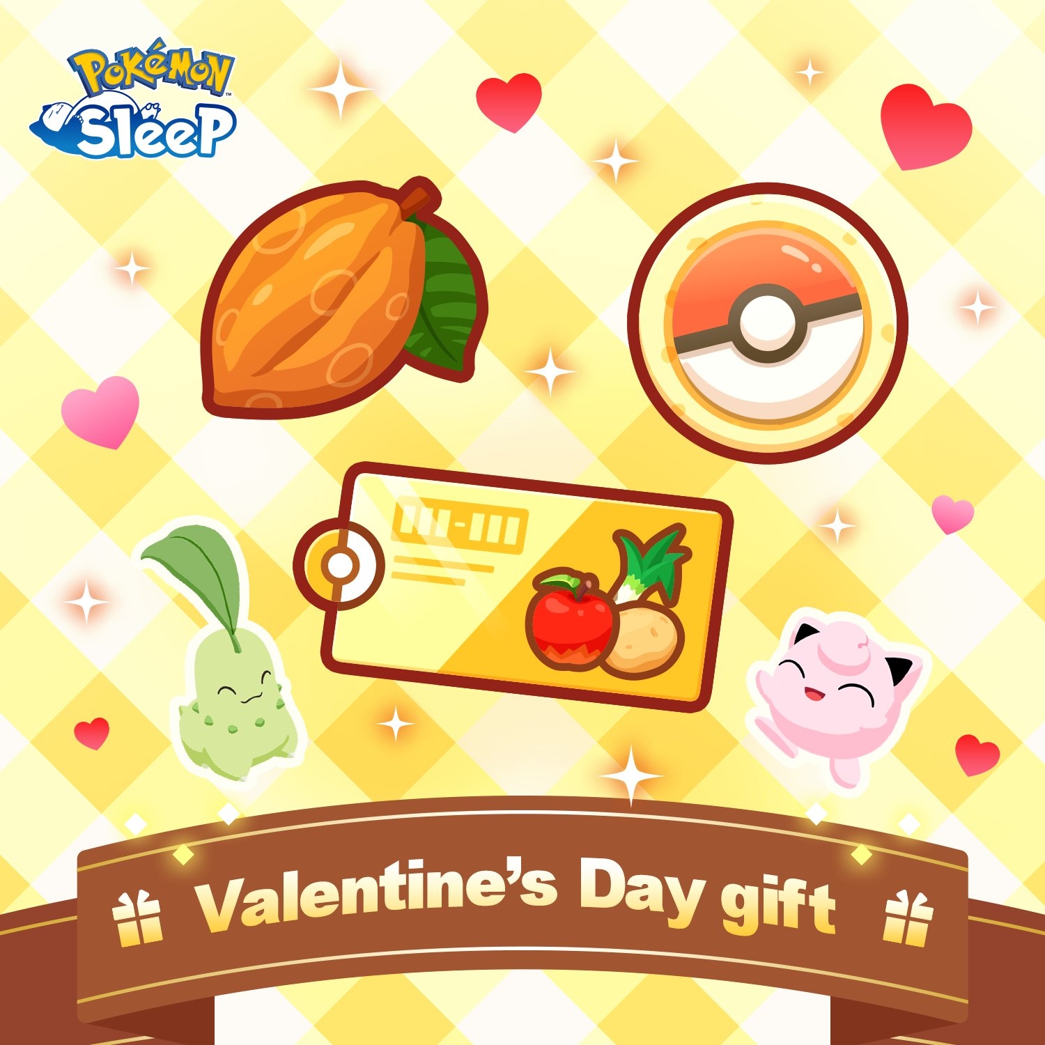 Pokémon Sleep - Valentine's Day gift