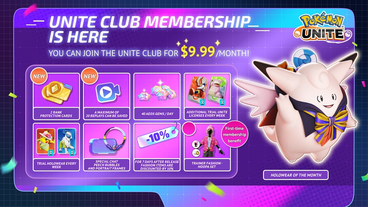 UNITE Club Membership - October Rewards