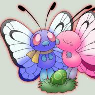 Pink-Butterfree