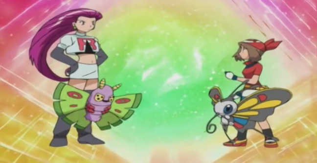 pokemon_anime_screenshot_of_jessie_with_dustox_and_may_with_beautifly.png